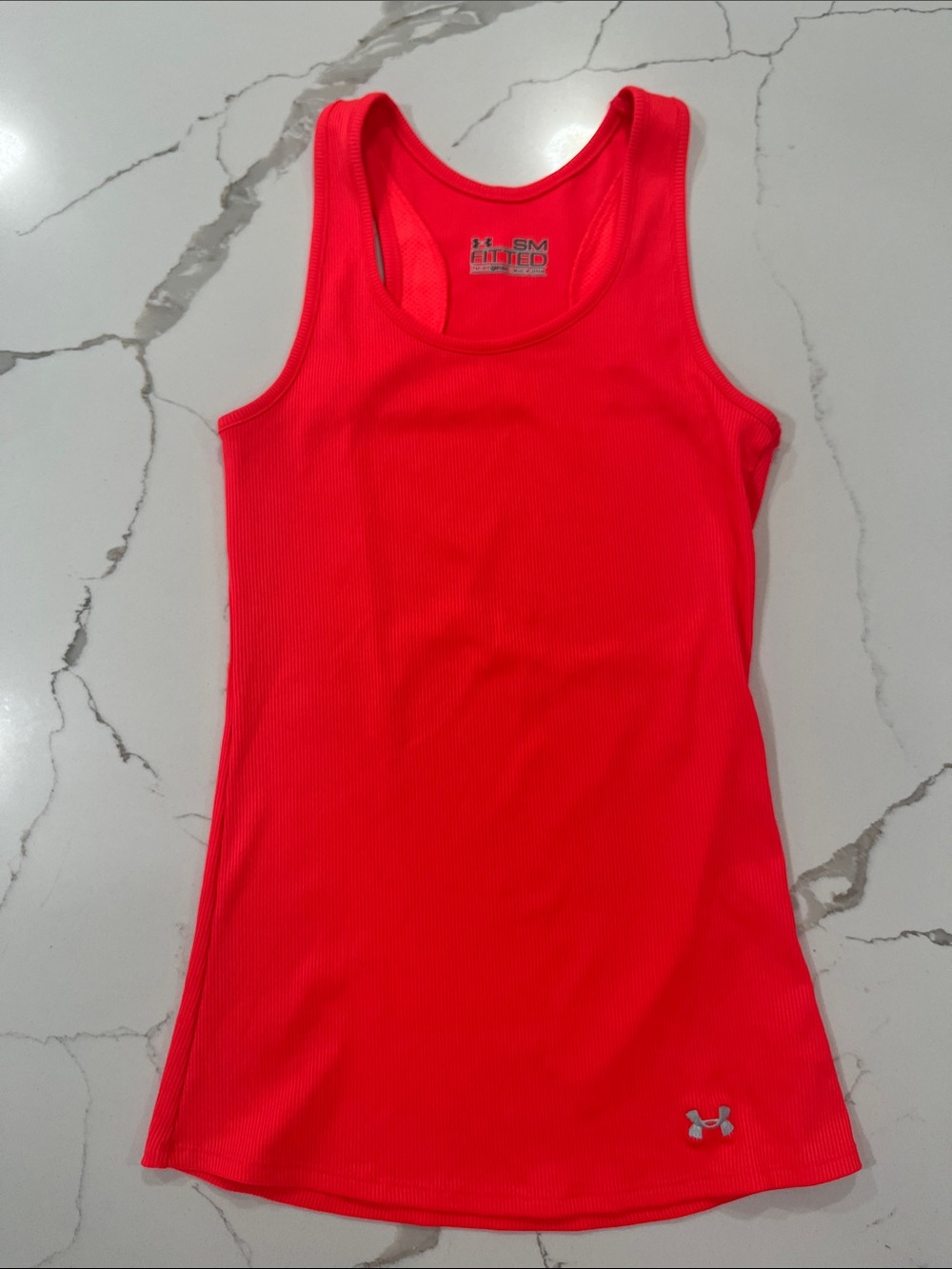 Under Armour Women’s Neon Coral Racerback Tank Top